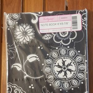 Fabric covered notebook journal